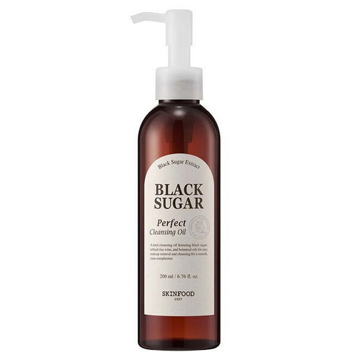Гидрофильное масло с экстрактом бразильского сахара SkinFood Black Sugar Perfect Cleansing Oil, 200мл