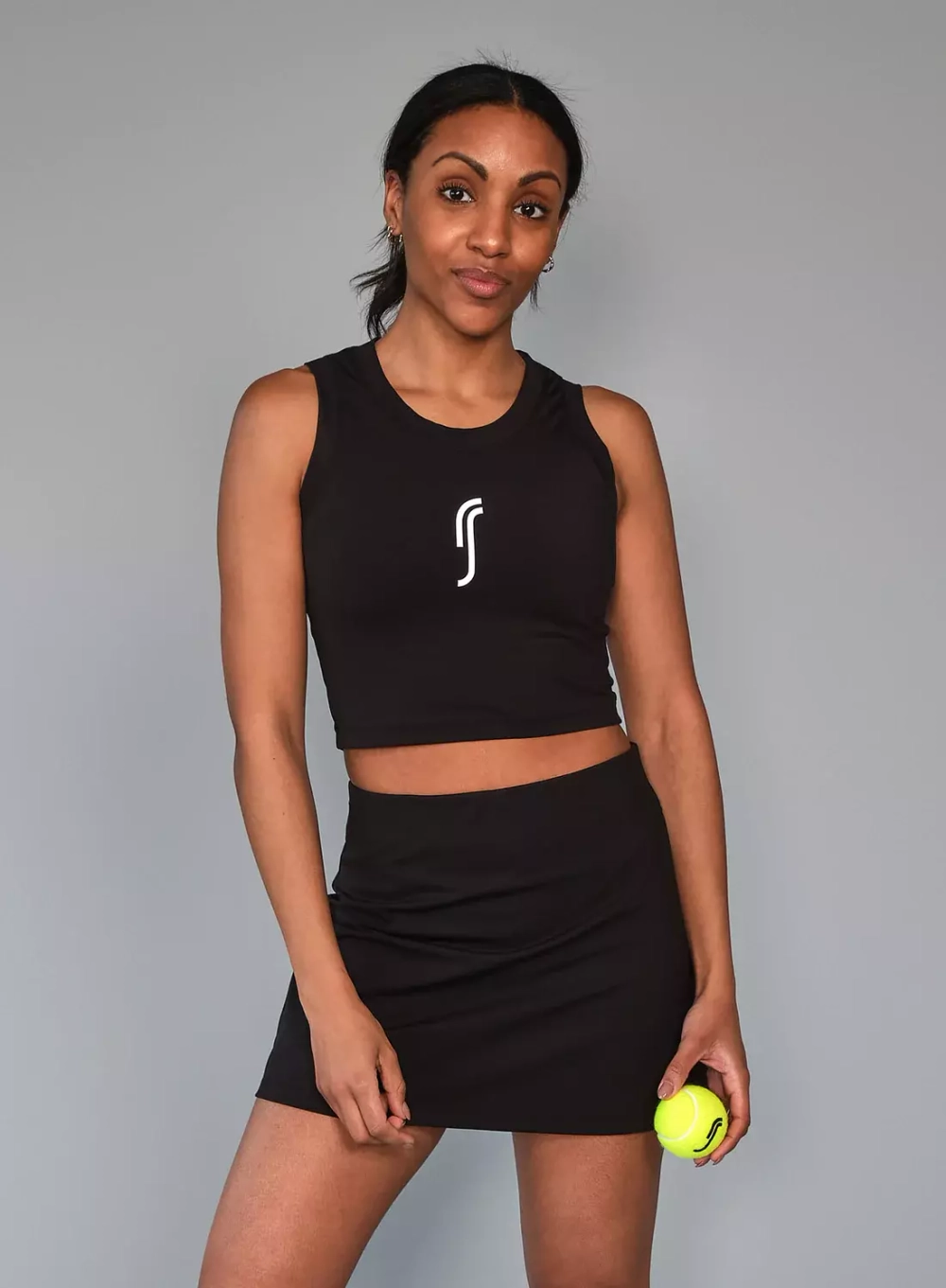 Женский топ RS RACQUET CROP TANK (231W006 999/000)