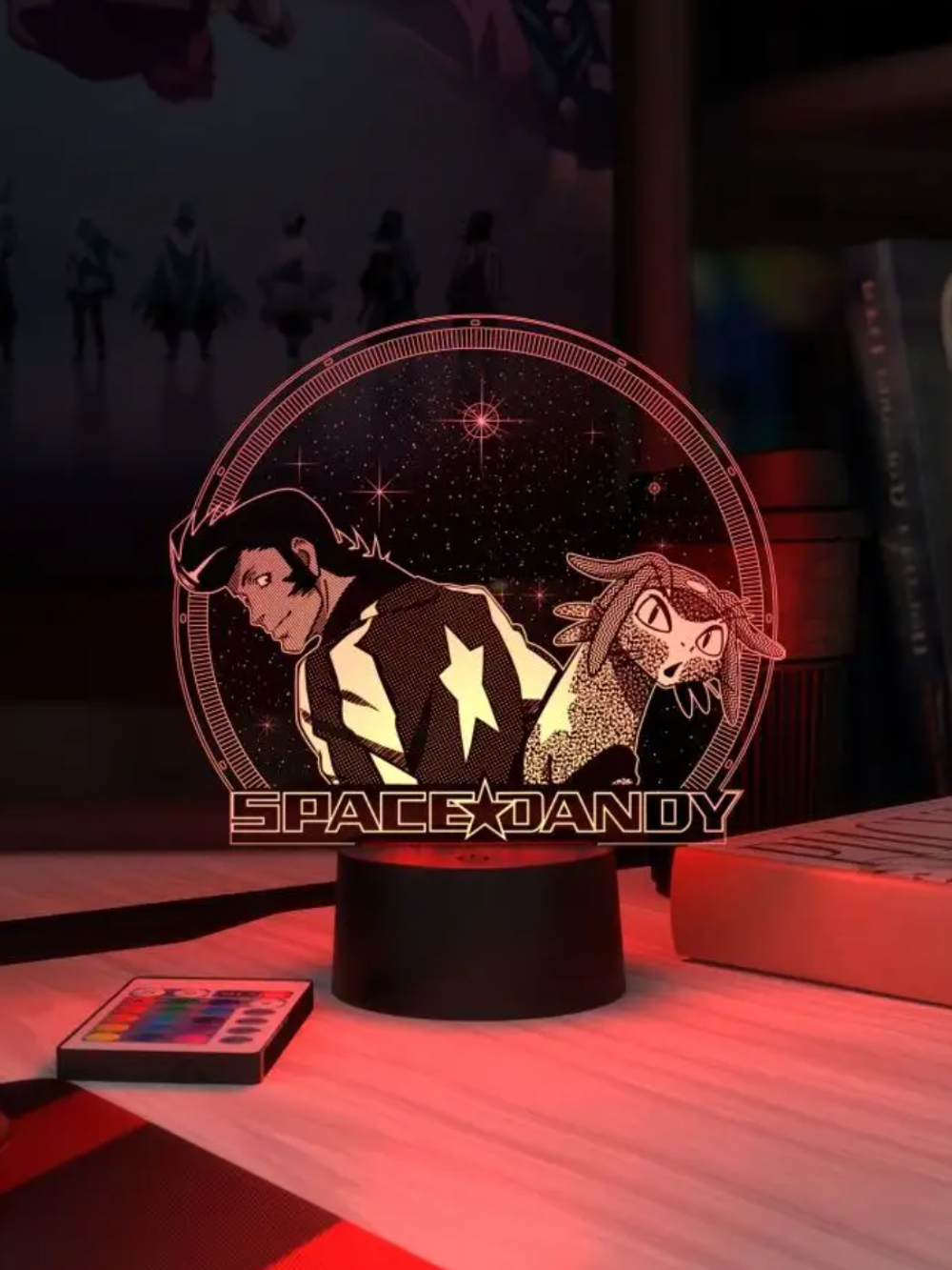 3Д-НОЧНИК "Денди и Мяу" (Space Dandy)