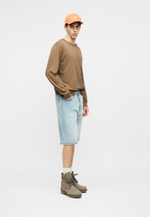 Carhartt WIP LANDON ROBERTSON - Джинсовые шорты - Белый