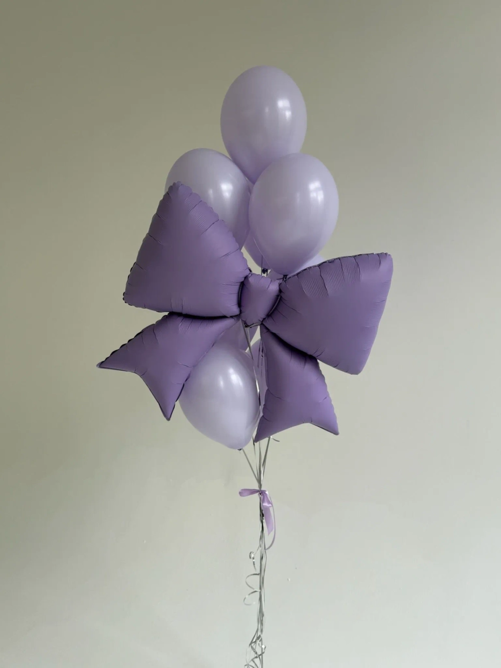 Сет шаров «Лавандовый бантик»