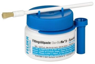 Флюс-паста Felder с добавлением мягкого припоя №3 - 250 гр. Cu-Rofix® Spezial