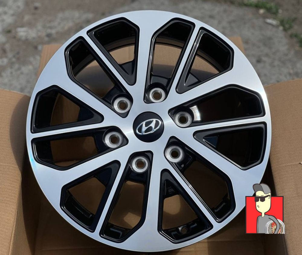 Комплект дисков Hyundai 17x6.5 et56 6x139.7