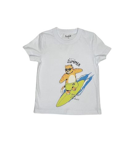 033_БК24 Футболка кор.рукав д/м, белый