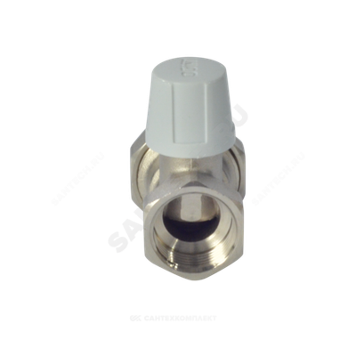 Клапан запорный Ду 20 Ру10 ВР прямой штуцер с герметичной прокладкой Ogint