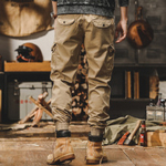 Мужские брюки джогерры резинка плюс замок в американском ретро-стиле. Оптом и в розницу