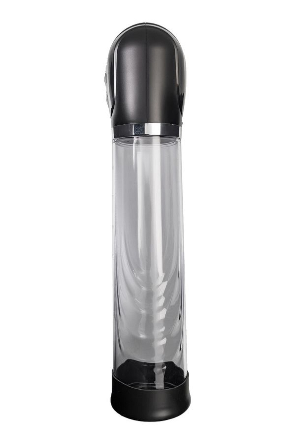 Автоматическая помпа для пениса Sexus Men Expert Ivar черная 32 см