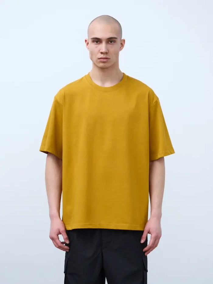 Футболка оверсайз (горчичный) 230 г