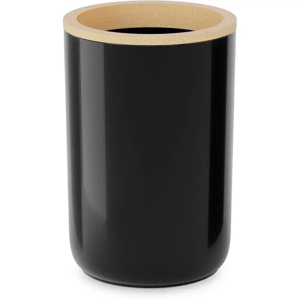 Стакан для зубных щеток Бамбук (черный)