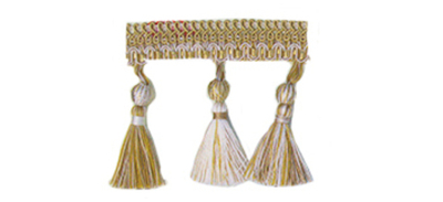 10007/22 Бахрома с кисточками и бубенчиками