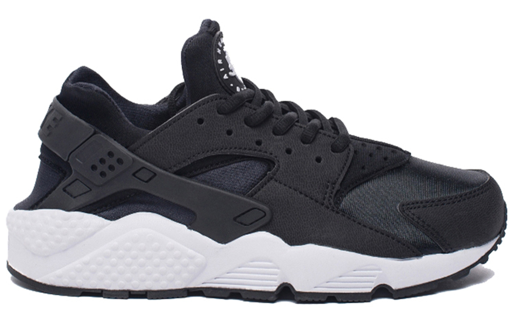 Кроссовки Nike Huarache Black White (W) (Женская размерная сетка)