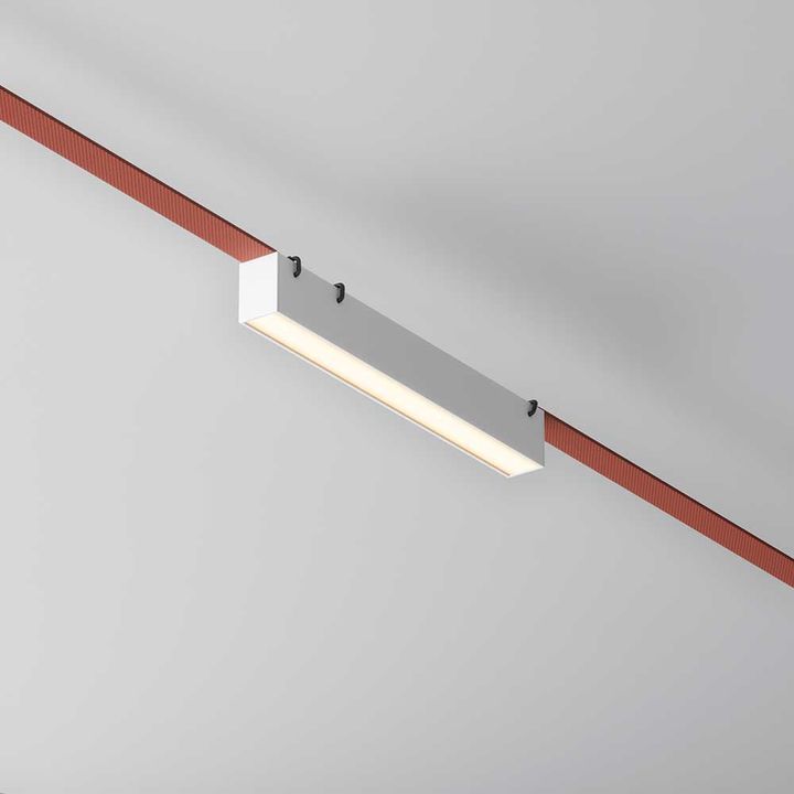 Подвесной светодиодный светильник Maytoni Technical Pendant system Parity Basis TR129B-12W3K-W