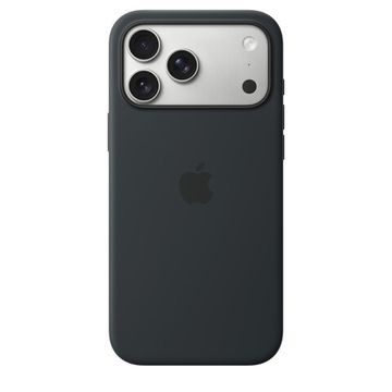 Apple Silicone Case with MagSafe iPhone 17 Pro Max Black