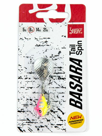 Тейл-спиннер Lucky John BASARA TAIL SPIN 08.0г 010 в блистере