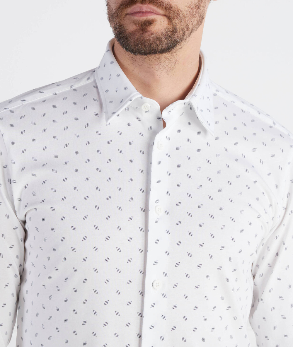 Рубашка P-ROAN-kent-C1-233 BOSS BLACK - белый(50497100)