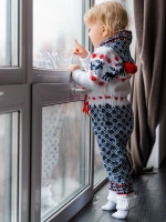 Комбинезон вязаный