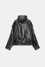 Искусственная кожа куртка - ZARA -