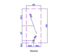 Газовая конфорка Pitt Reginox Azuma