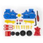 Паровозик «Томми» 26 дет., отвертка, шестигранник, 18 см (Совтехстром)