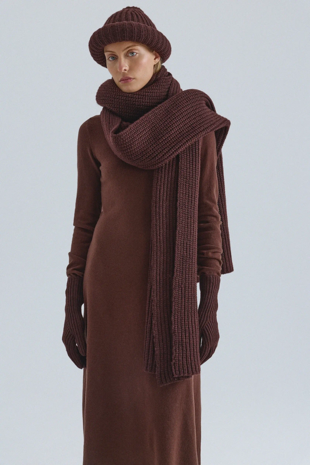 Палантин объемный