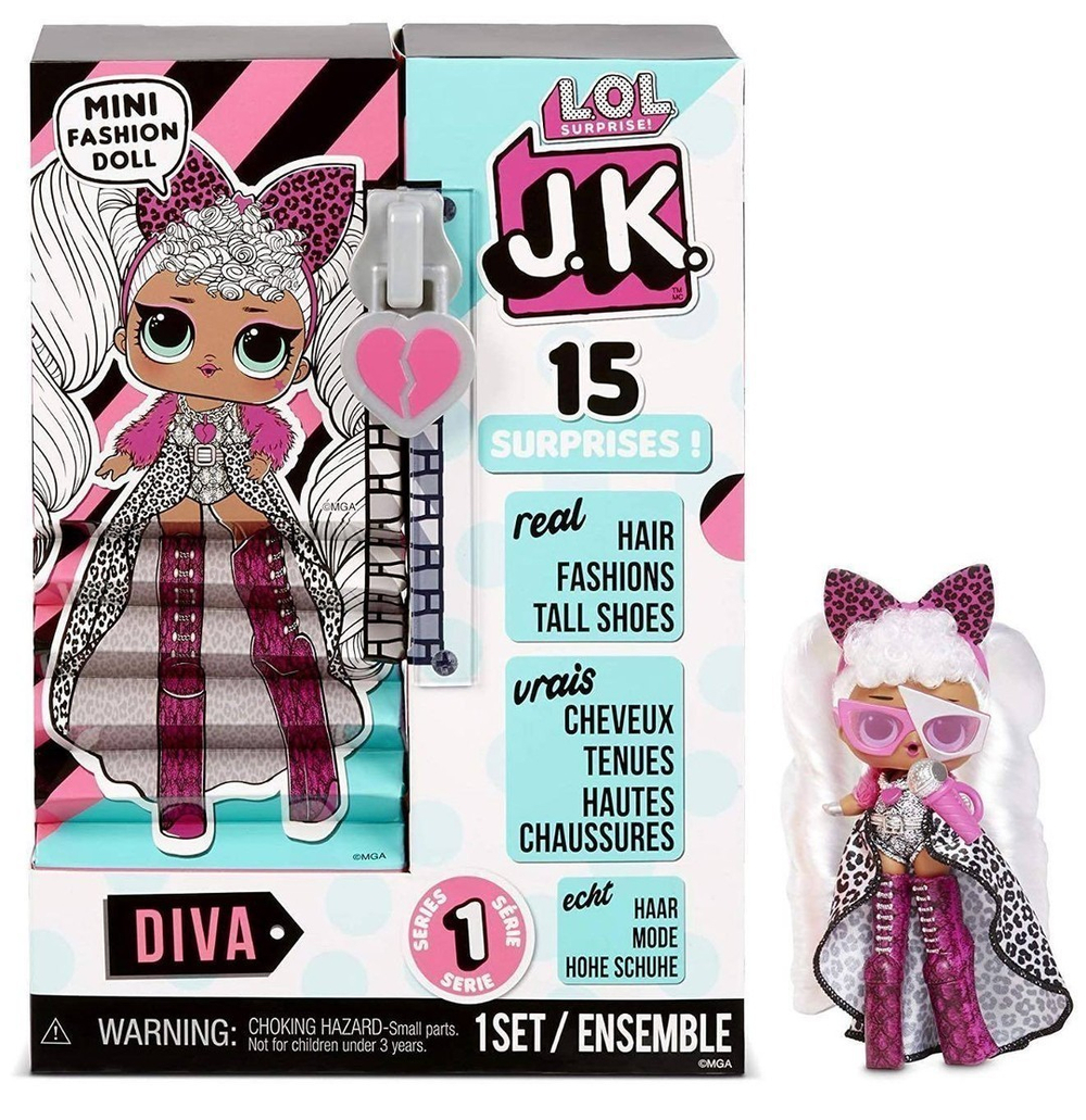 Кукла L.O.L. Surprise! JK Diva Mini