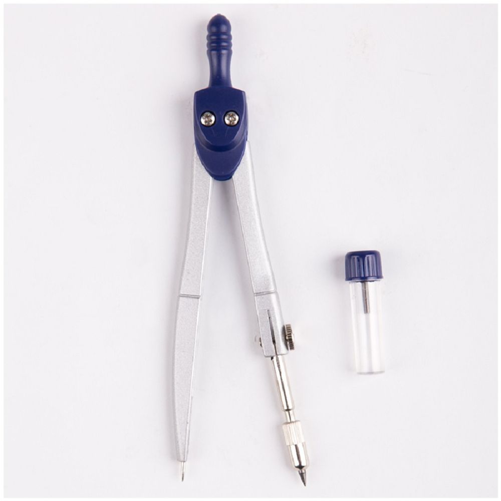 Готовальня 2 предмета, циркуль 115мм Спейс, пластиковый футляр