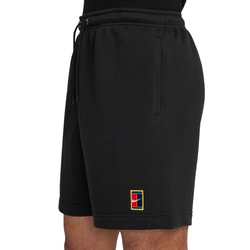 Теннисные шорты Nike Court Heritage Dri-FIT Fleece Tennis - black