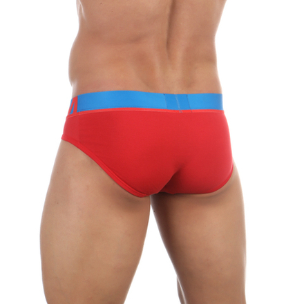 Мужские трусы слипы красные AussieBum