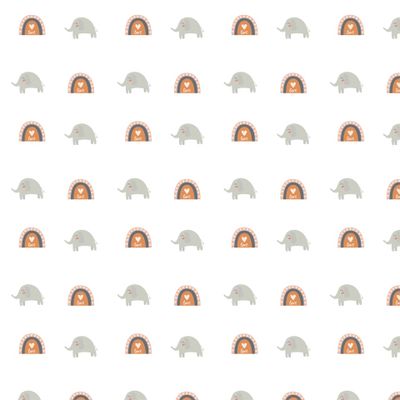 бохо радуги и слоники