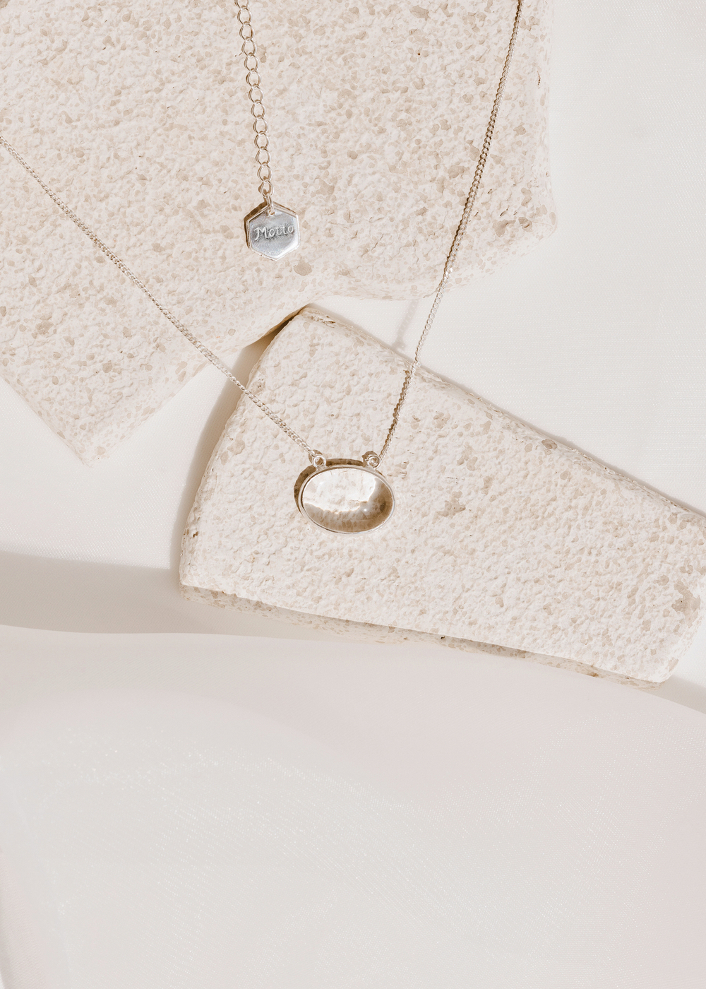 Колье «Чистота» с горным хрусталем