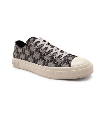 Кроссовки KAMPUS III Monogram Jacquard Lo Karl Lagerfeld - серый(KL50323)