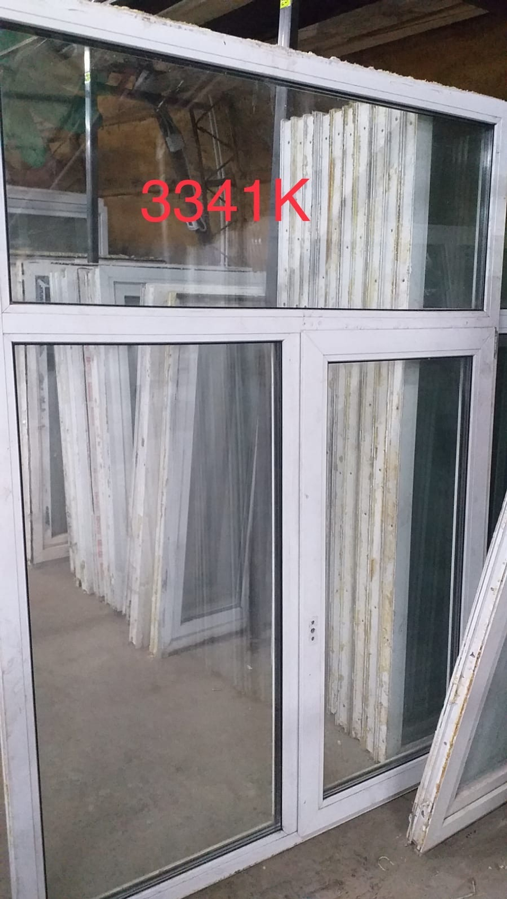 Окно Пластиковое Б/У 200(в) х 145(ш)