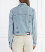 Джинсовая куртка Tommy Jeans - голубой(DW0DW17661)