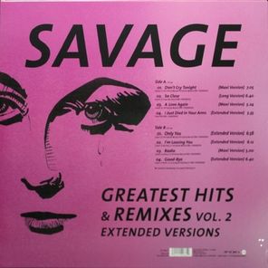 Savage / Greatest Hits & Remixes Vol. 2 - Extended Versions (LP)