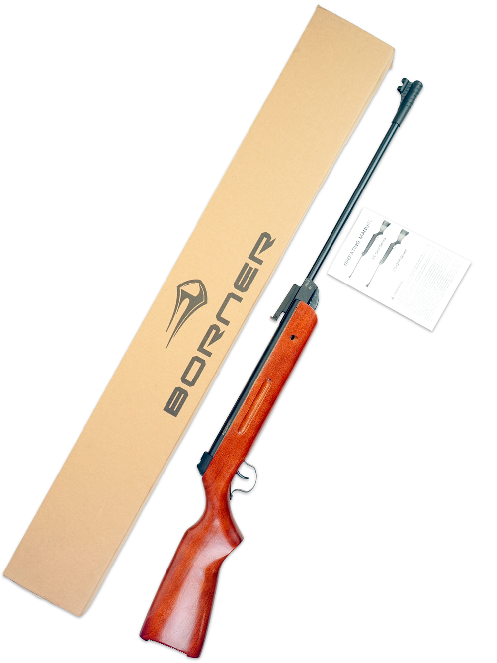 Винтовка пневматическая Borner Chance Wood Safe (переломка, дерево, XSA6W21) кал. 4.5 мм, 3 Дж.