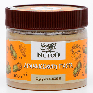 Nutco Арахисовая Паста Хрустящая (300 гр.)