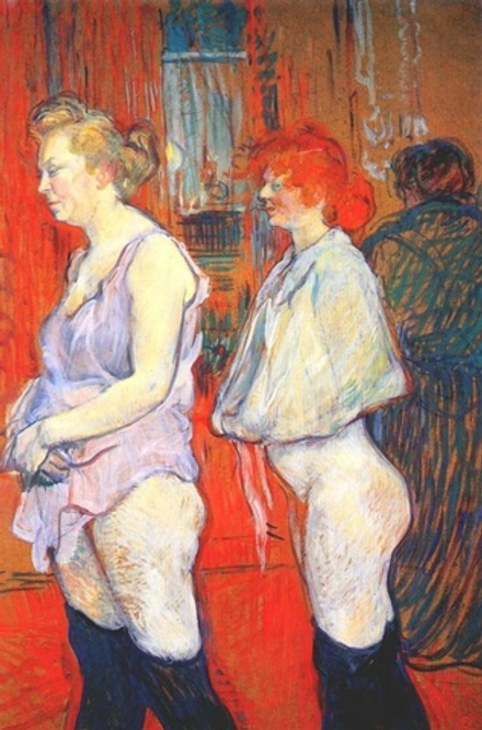 Henri De Toulouse-Lautrec (1864-1901)- эротическое искусство французского художника Анри де Тулуз-Лотрека. 16+