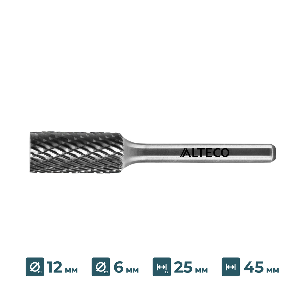 Борфреза по металлу ALTECO A 1225/6 MX