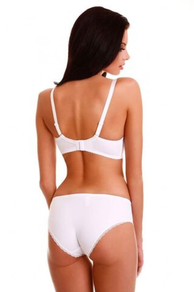 Трусы-слип Kelly с кружевом (Размер: 42) (Цвет: белый)