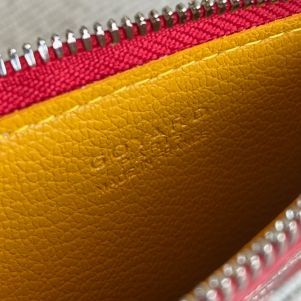 Goyard Bourbon Zipped Card Holder (11 colors)
