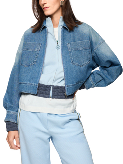 Джинсовая куртка из хлопка