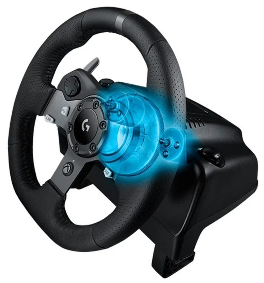 Комплект Logitech G G920 Driving Force, черный