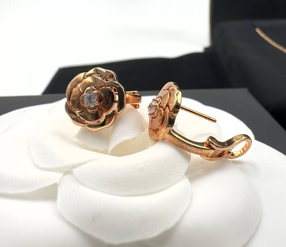Серьги CHANEL