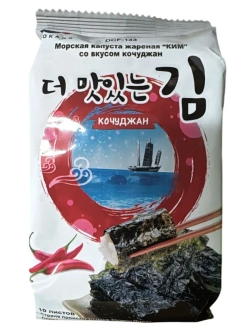 Жареная морская капуста Ким со вкусом Кочуджан 5 г * 12 шт