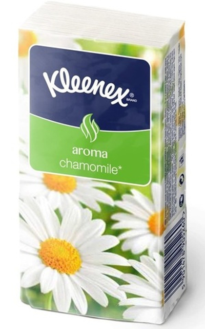 Kleenex,Бумажные носовые платки,Ромашка 10 шт.