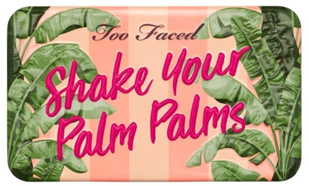 Too Faced Shake Your Palm Palms палетка теней