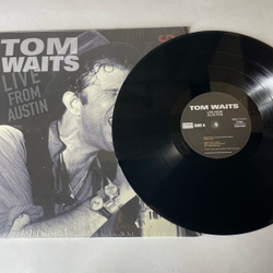 Винтажная виниловая пластинка LP Tom Waits Live From Austin (Romeo Bleeding) (EU 2009)
