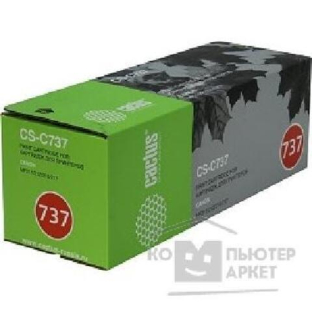 Расходные материалы Cactus Cartridge 737 Тонер-картридж CS-C737 черный для CANON MF210/ 211/ 212/ 216/ 217/ 220 2400стр.