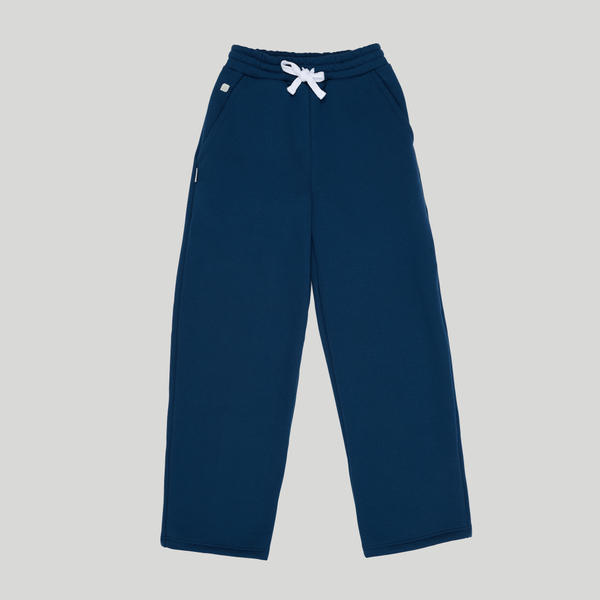 Wide Sweatpants Estate Blue