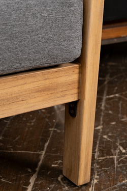 Диван из тика VENTO 3-х местный